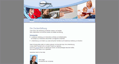 Desktop Screenshot of oncken-stiftung.de